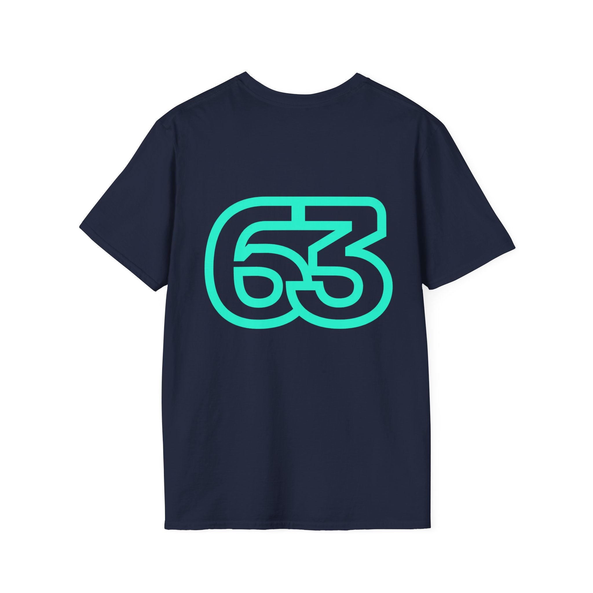 Unisex George Russell 63 Softstyle T-Shirt