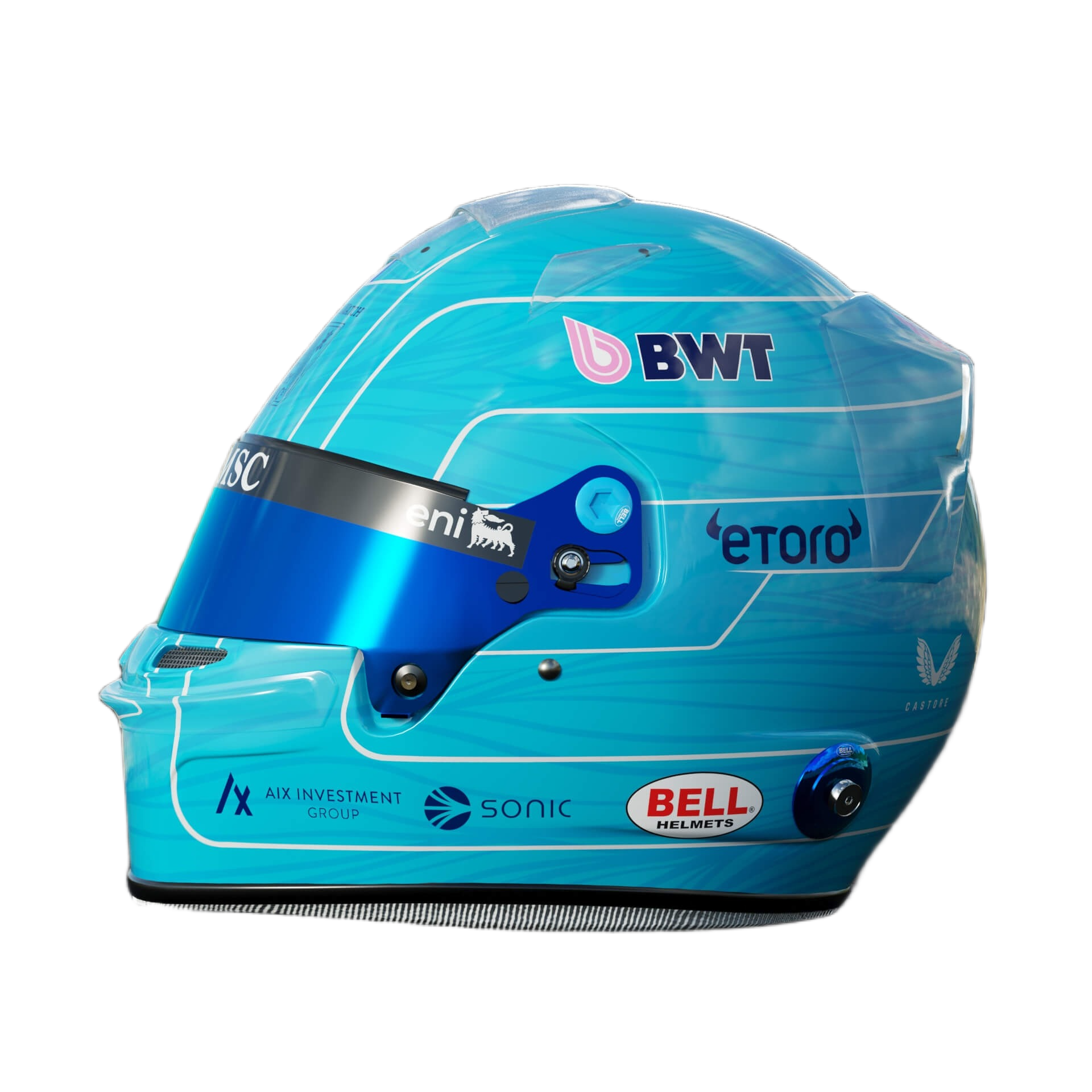 Handcrafted Pierre Gasly Inspired 2026 Racing Display Helmet – 1:1 Scale