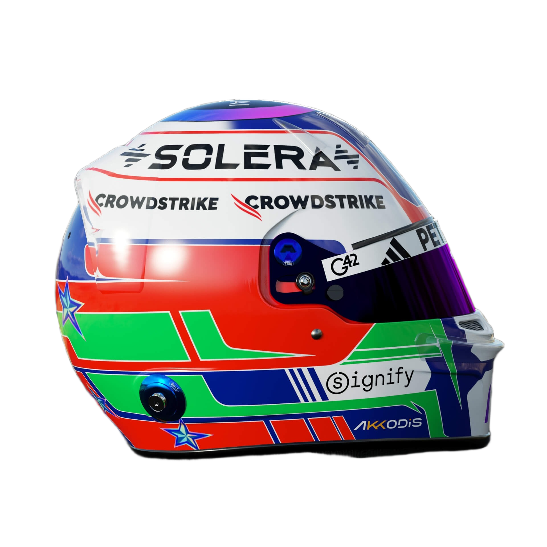 Handcrafted Kimi Antonelli Inspired 2026 Racing Display Helmet – 1:1 Scale