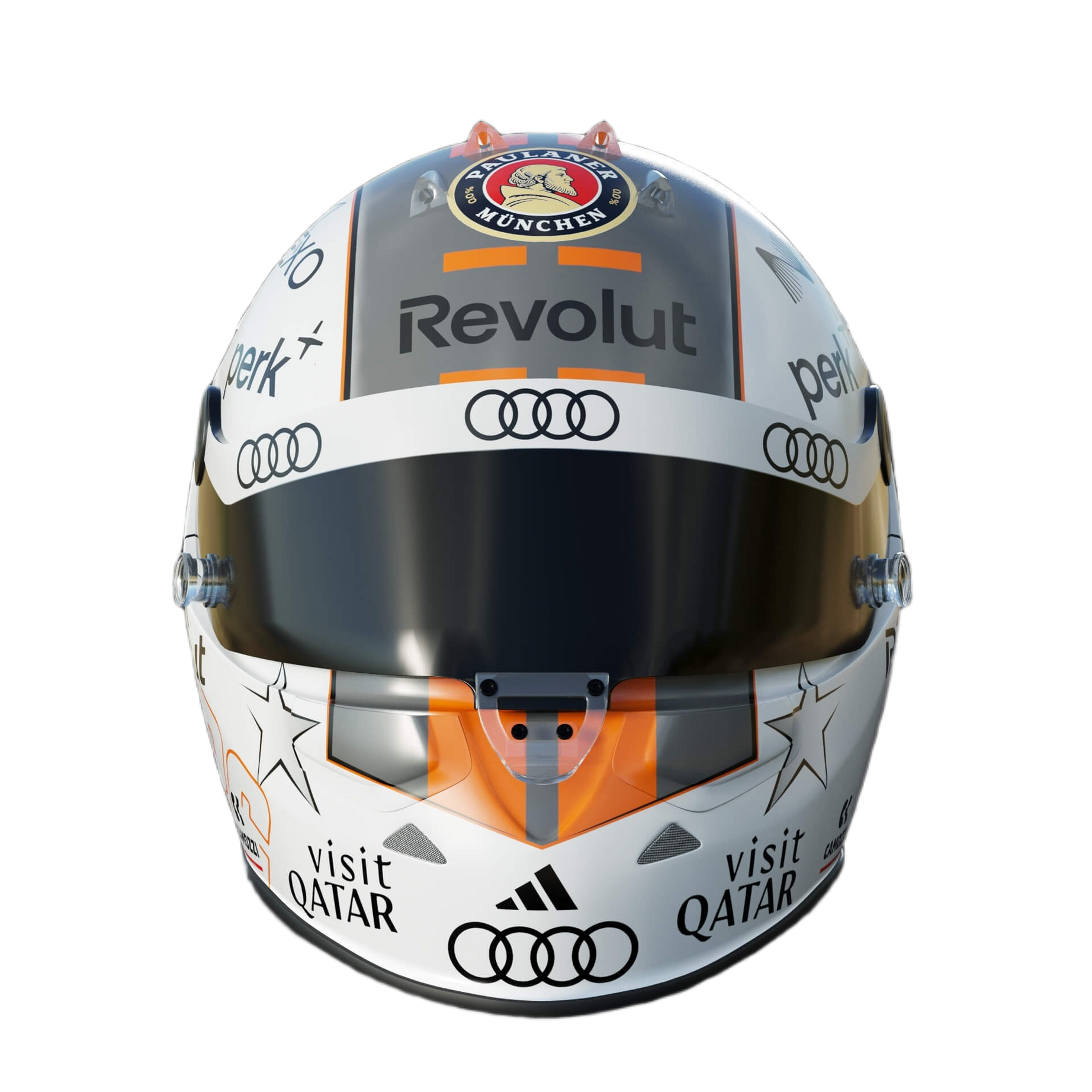 Handcrafted Nico Hulkenberg Inspired 2026 Racing Display Helmet – 1:1 Scale