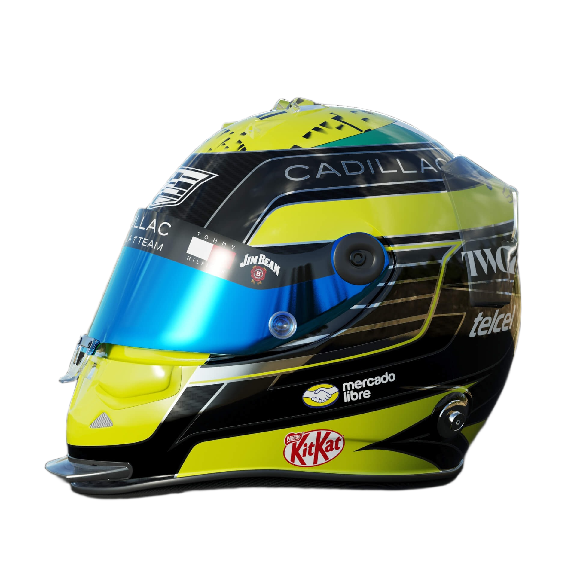 Handcrafted Sergio Perez Inspired 2026 Racing Display Helmet – 1:1 Scale