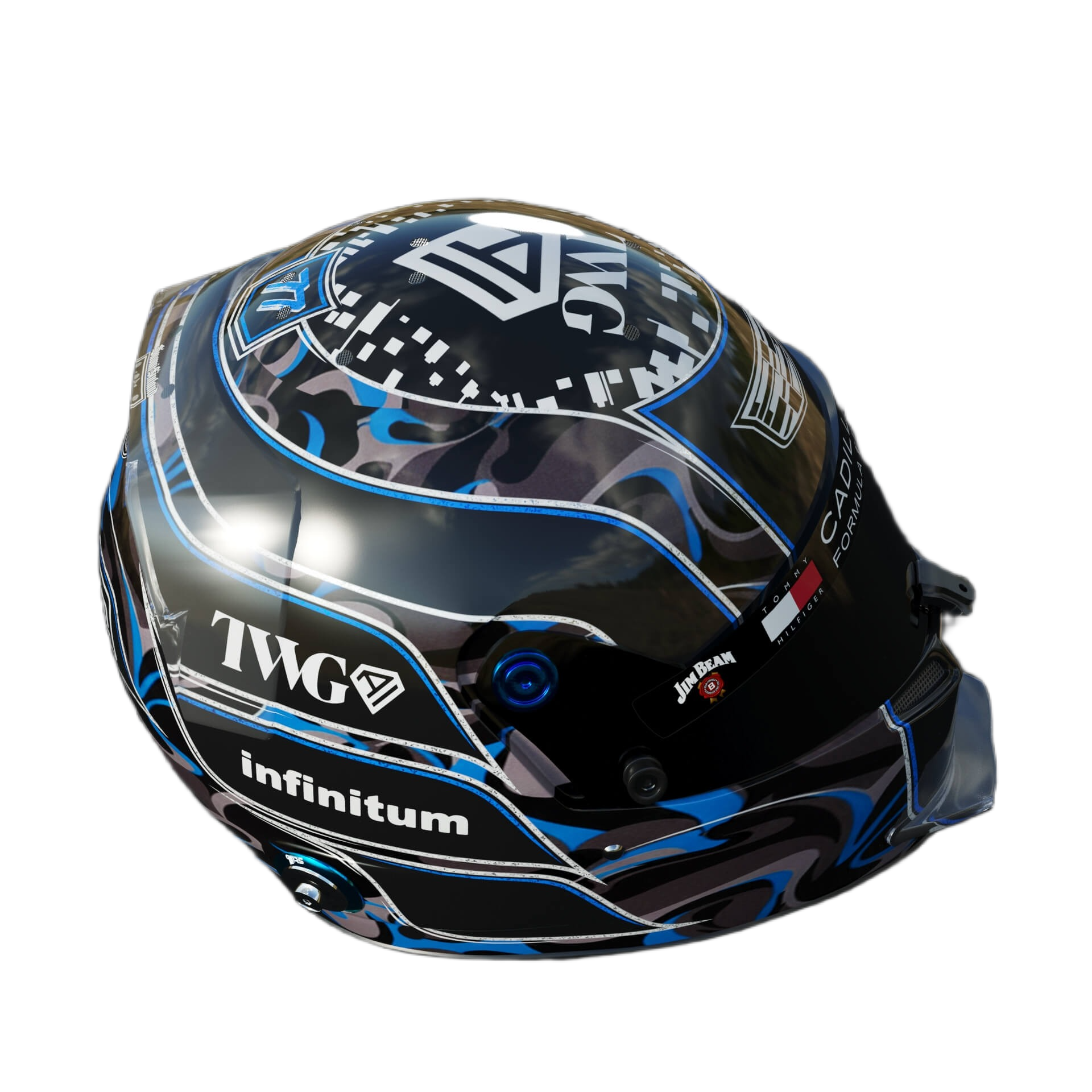 Handcrafted Valtteri Bottas Inspired 2026 Racing Display Helmet – 1:1 Scale