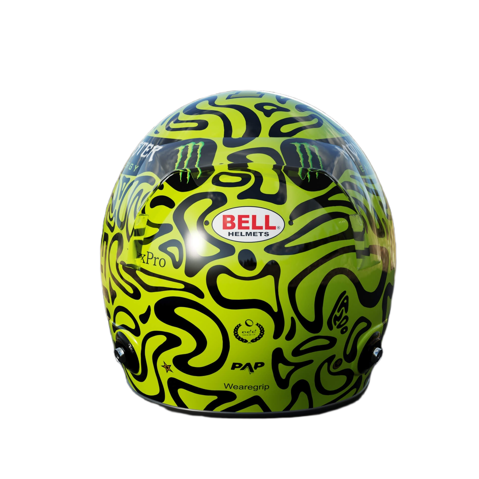 Handcrafted Lando Norris Inspired 2026 Racing Display Helmet – 1:1 Scale