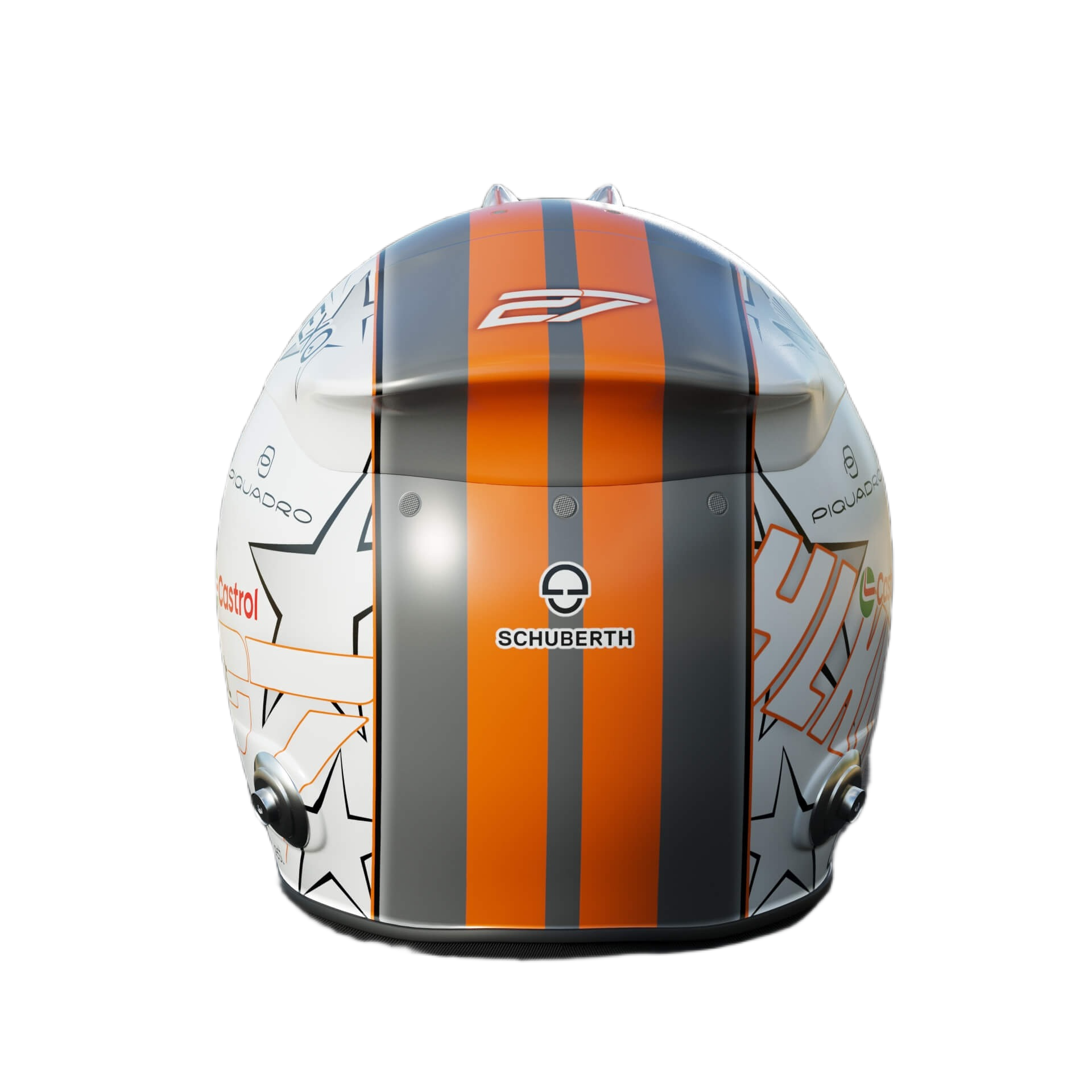 Handcrafted Nico Hulkenberg Inspired 2026 Racing Display Helmet – 1:1 Scale