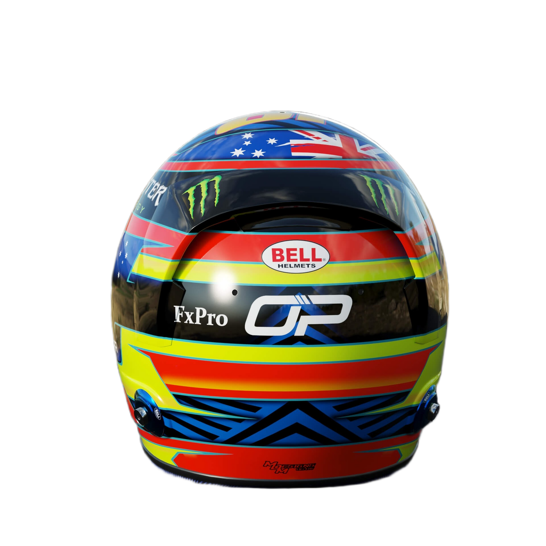 Handcrafted Oscar Piastri Inspired 2026 Racing Display Helmet – 1:1 Scale