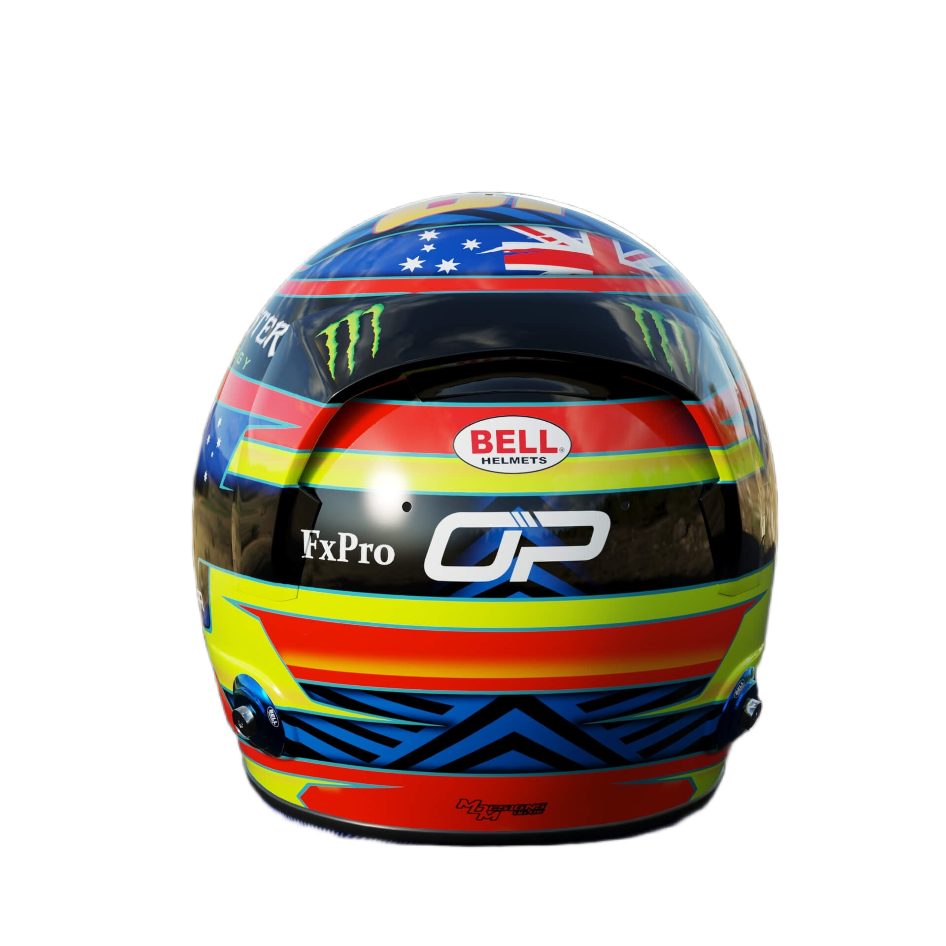 Handcrafted Oscar Piastri Inspired 2026 Racing Display Helmet – 1:1 Scale