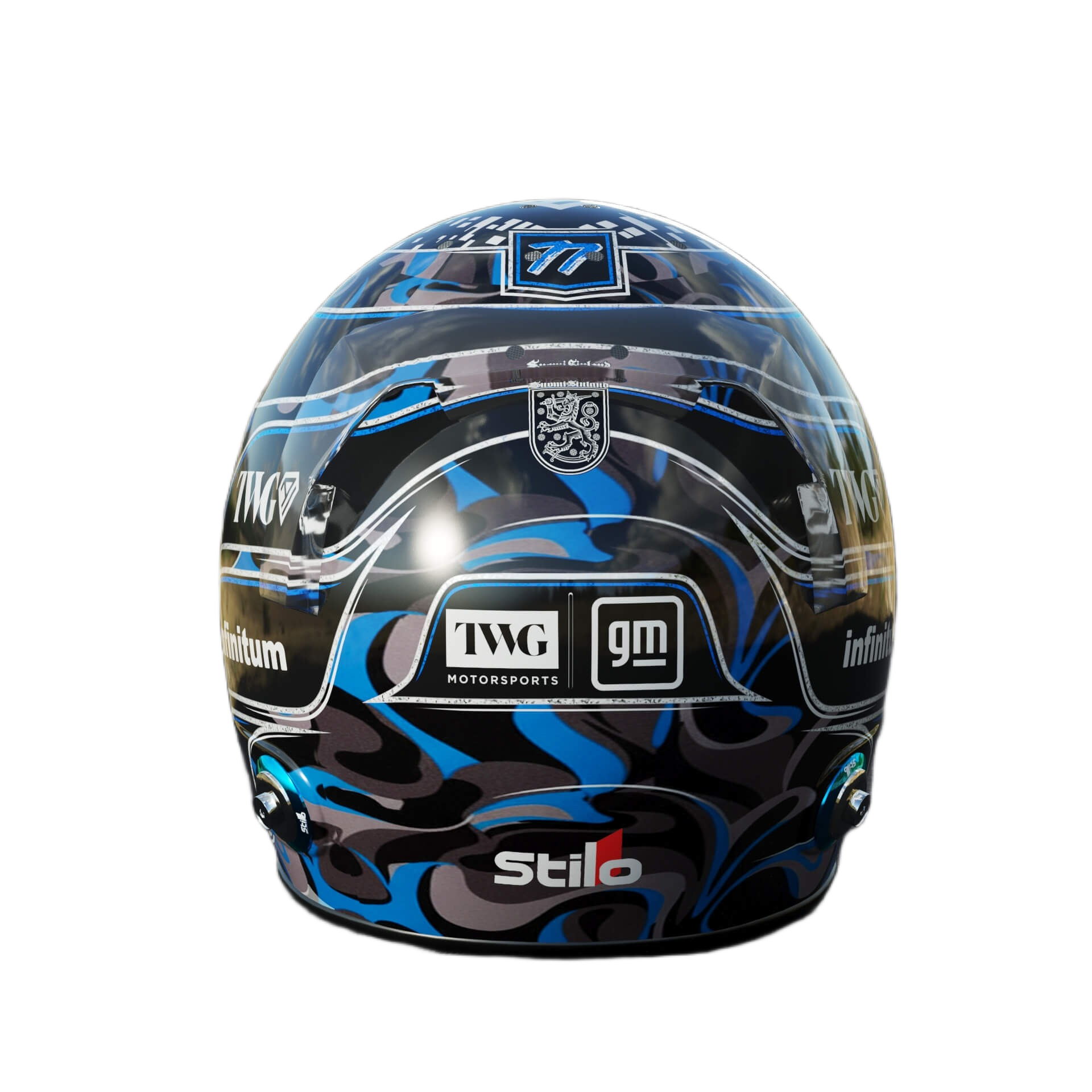 Handcrafted Valtteri Bottas Inspired 2026 Racing Display Helmet – 1:1 Scale
