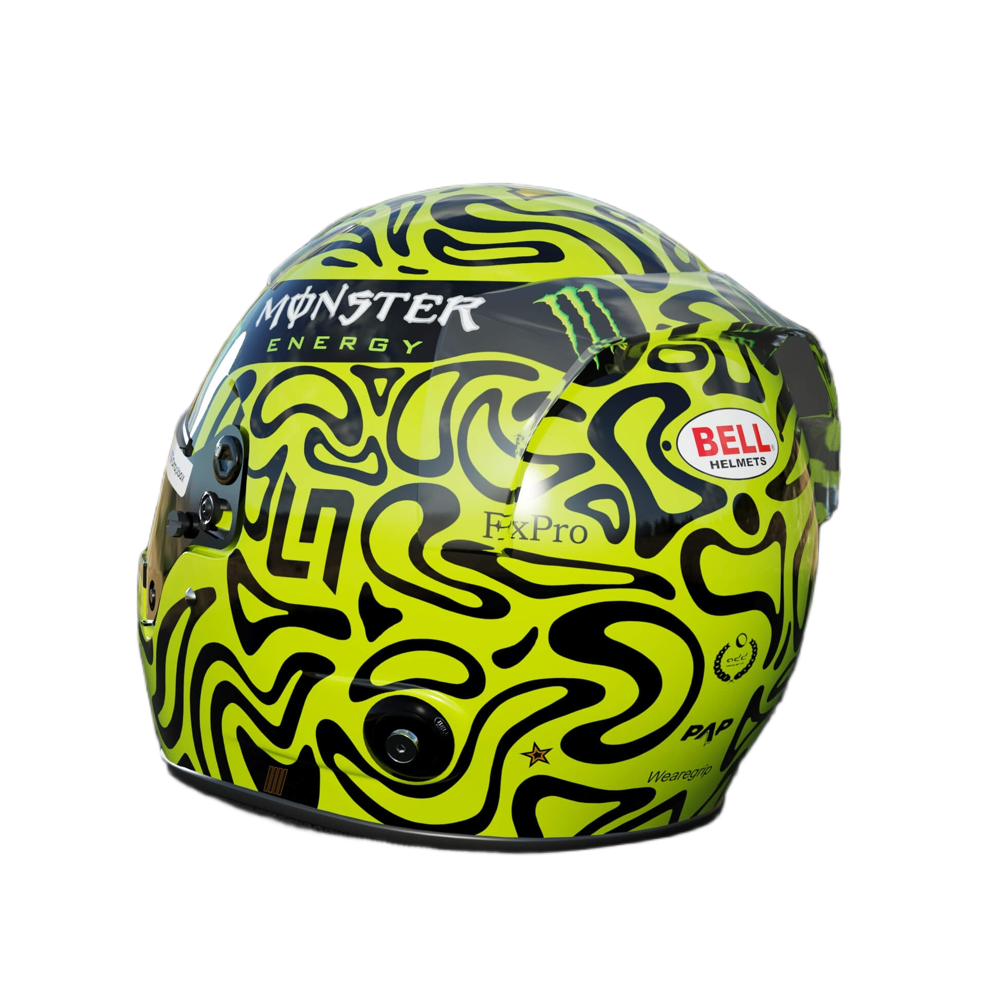 Handcrafted Lando Norris Inspired 2026 Racing Display Helmet – 1:1 Scale