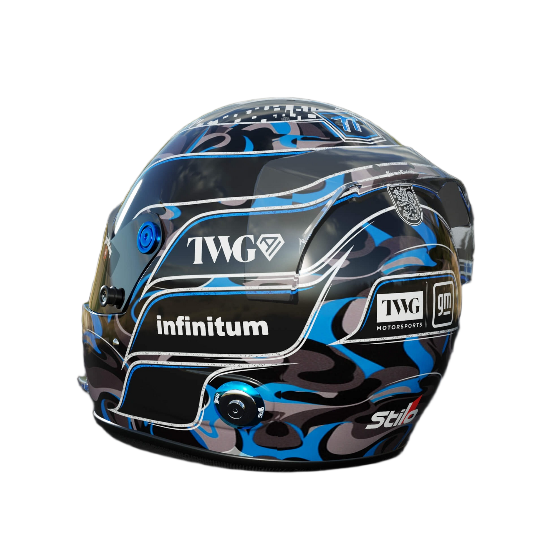 Handcrafted Valtteri Bottas Inspired 2026 Racing Display Helmet – 1:1 Scale