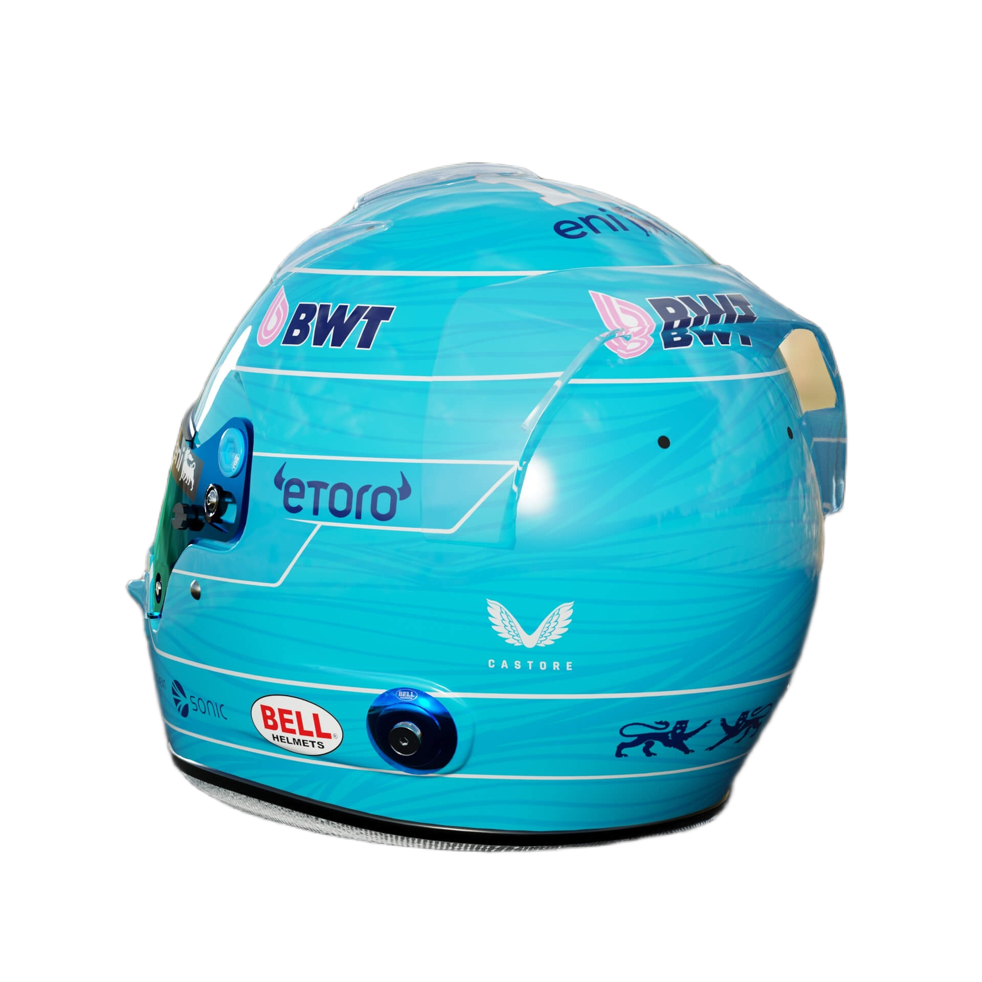 Handcrafted Pierre Gasly Inspired 2026 Racing Display Helmet – 1:1 Scale