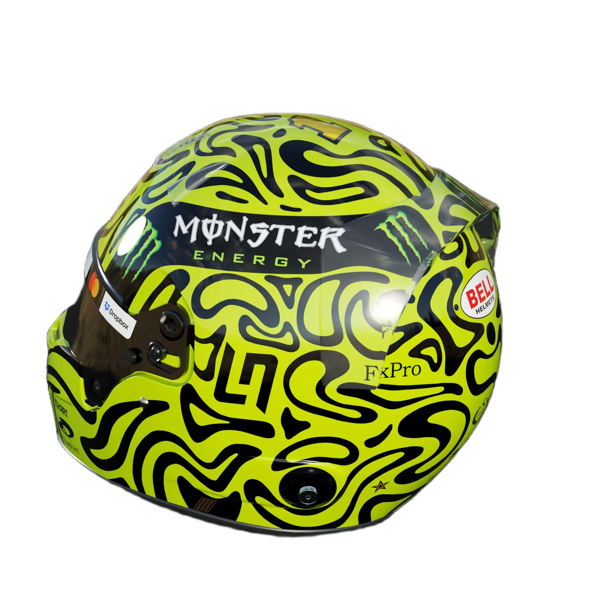 Handcrafted Lando Norris Inspired 2026 Racing Display Helmet – 1:1 Scale
