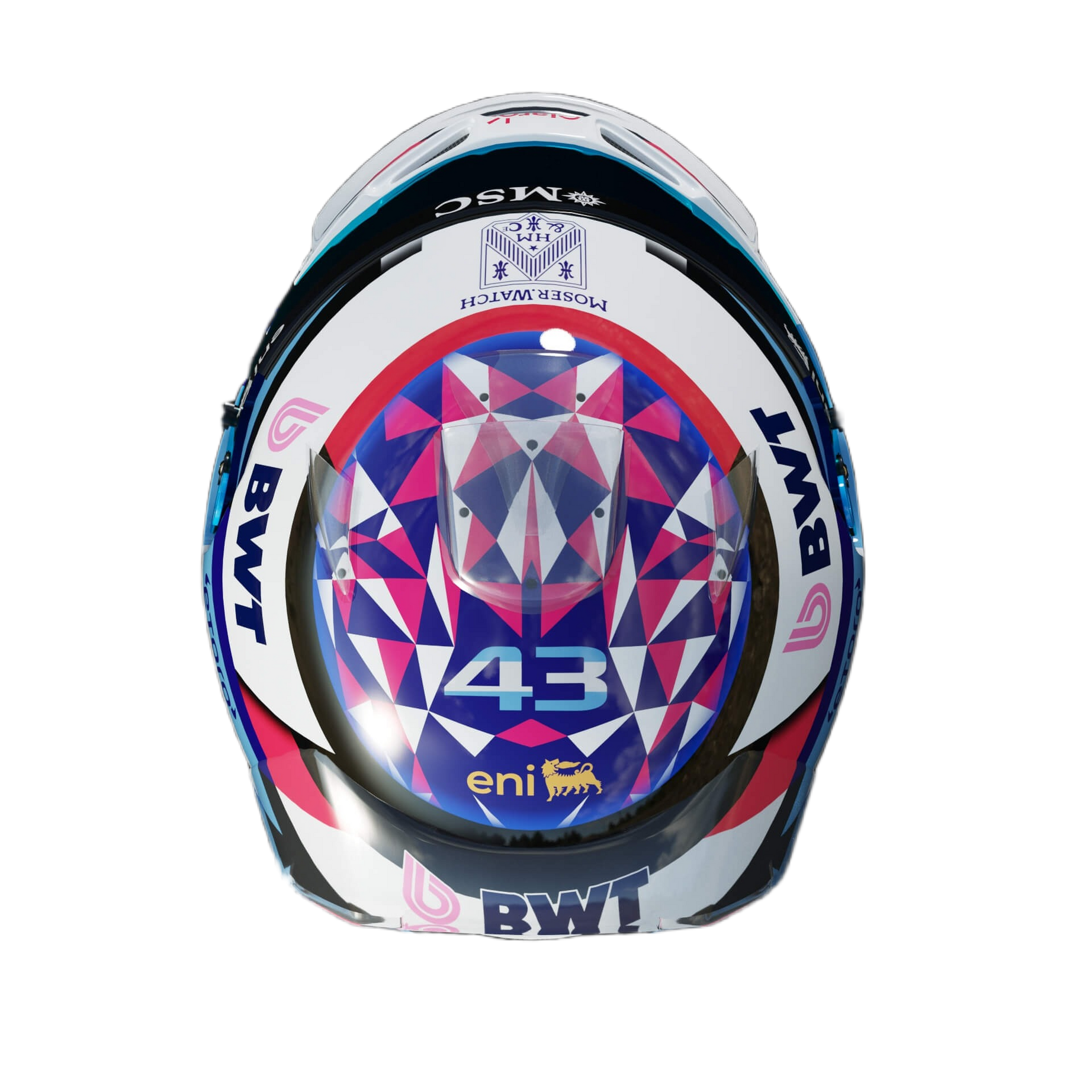 Handcrafted Franco Colapinto Inspired 2026 Racing Display Helmet – 1:1 Scale