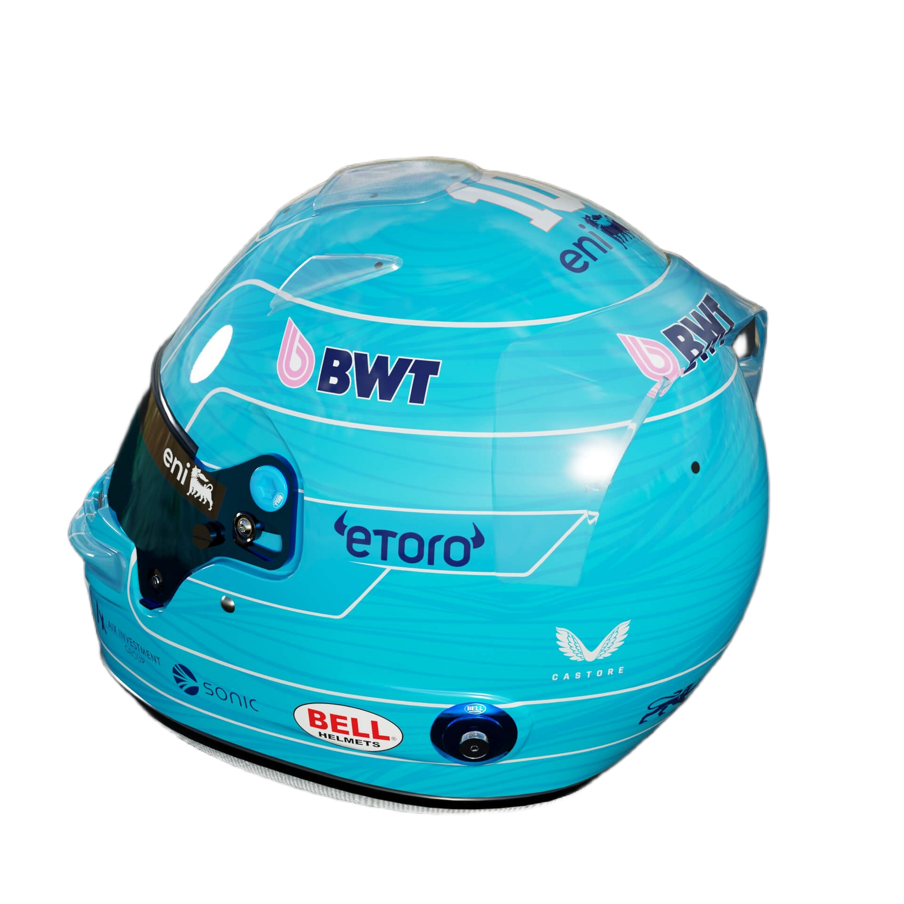 Handcrafted Pierre Gasly Inspired 2026 Racing Display Helmet – 1:1 Scale