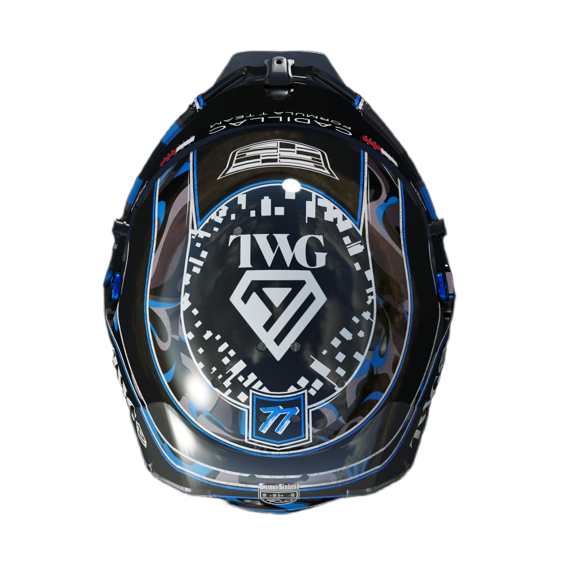 Handcrafted Valtteri Bottas Inspired 2026 Racing Display Helmet – 1:1 Scale