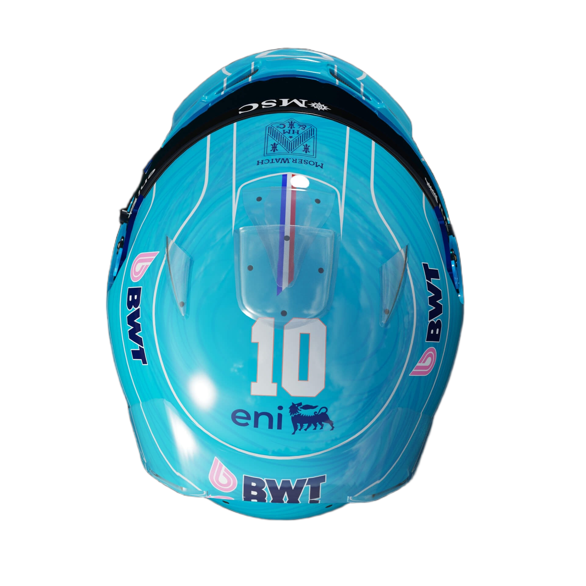 Handcrafted Pierre Gasly Inspired 2026 Racing Display Helmet – 1:1 Scale