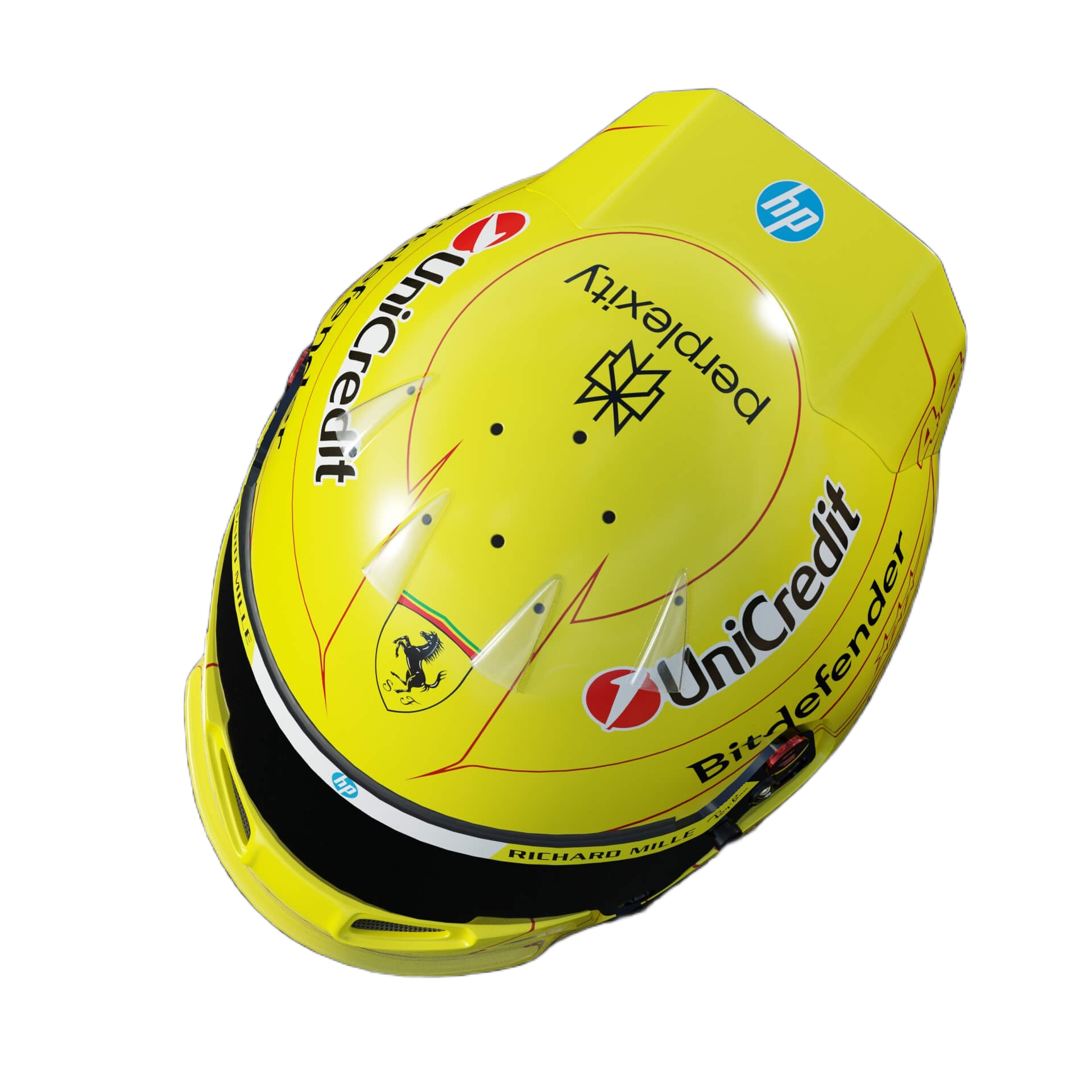 Handcrafted Lewis Hamilton Inspired 2026 Racing Display Helmet – 1:1 Scale