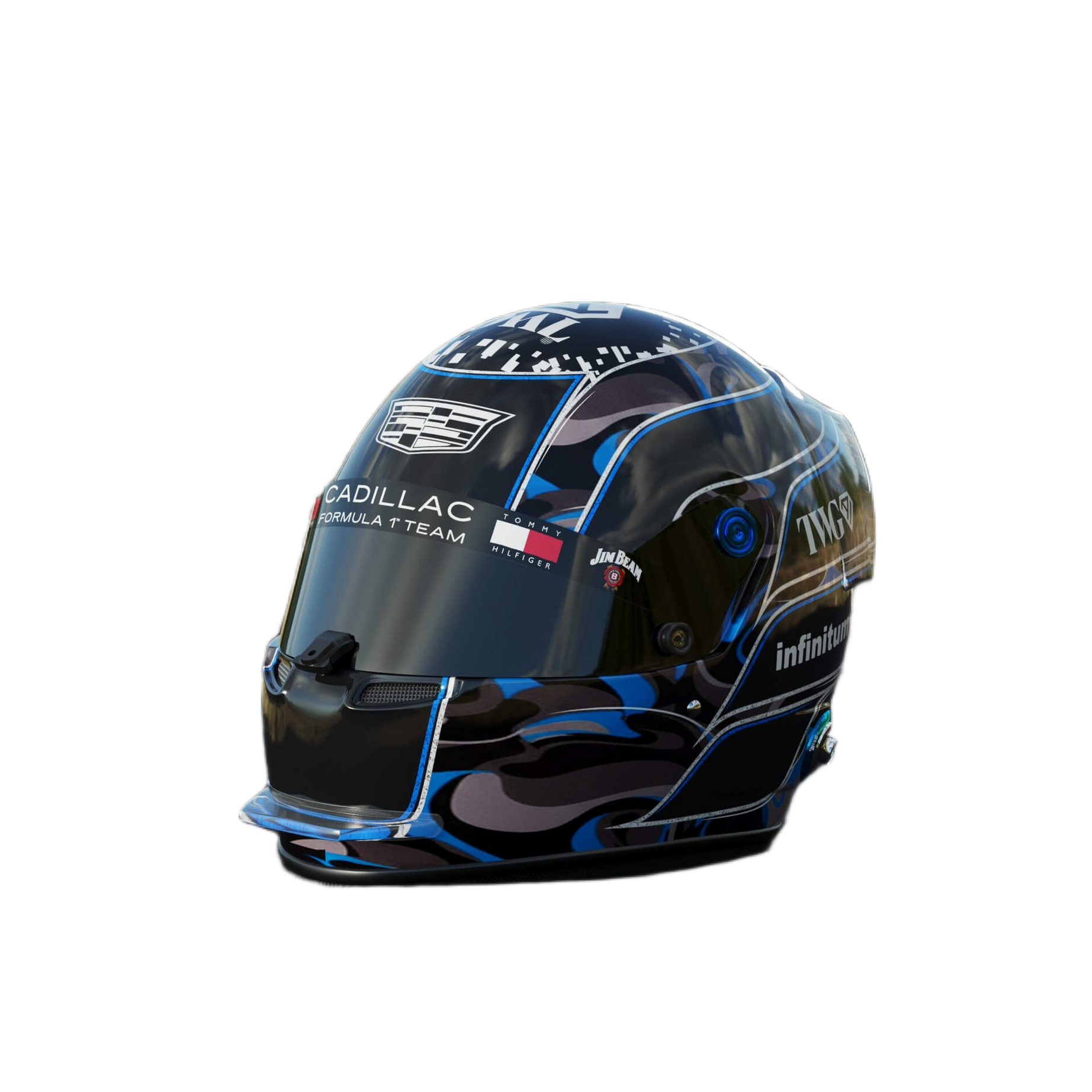 Handcrafted Valtteri Bottas Inspired 2026 Racing Display Helmet – 1:1 Scale